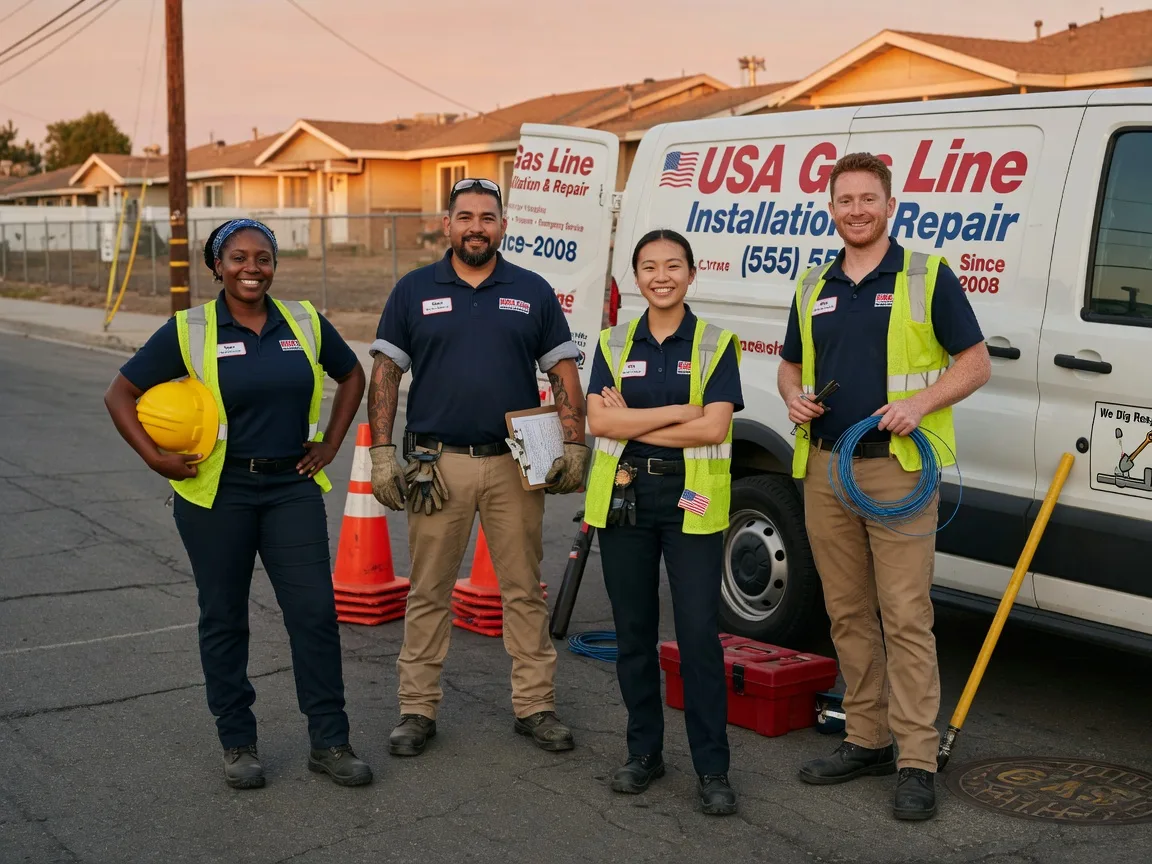 Gas Line Installation company in Waite Park, MN